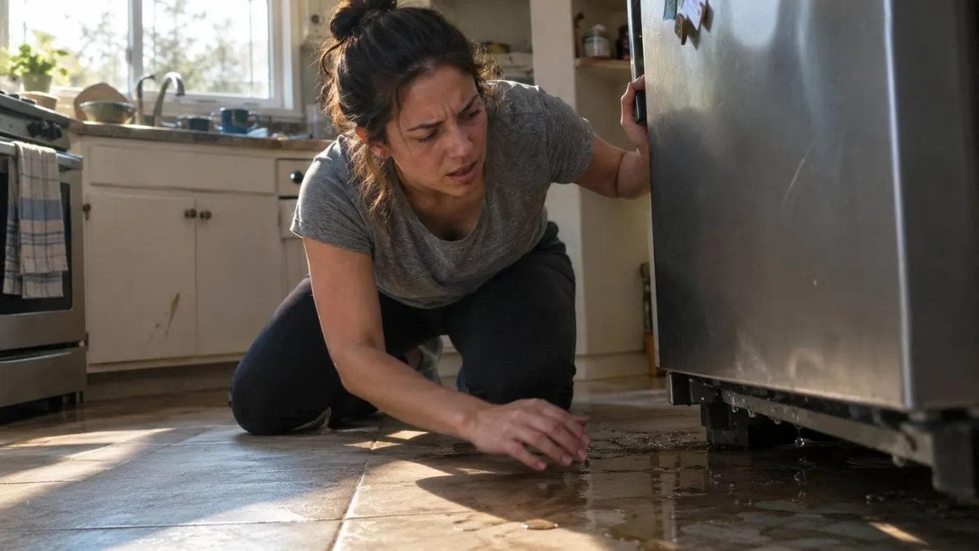 Why is Water Leaking From the Bottom of My Fridge