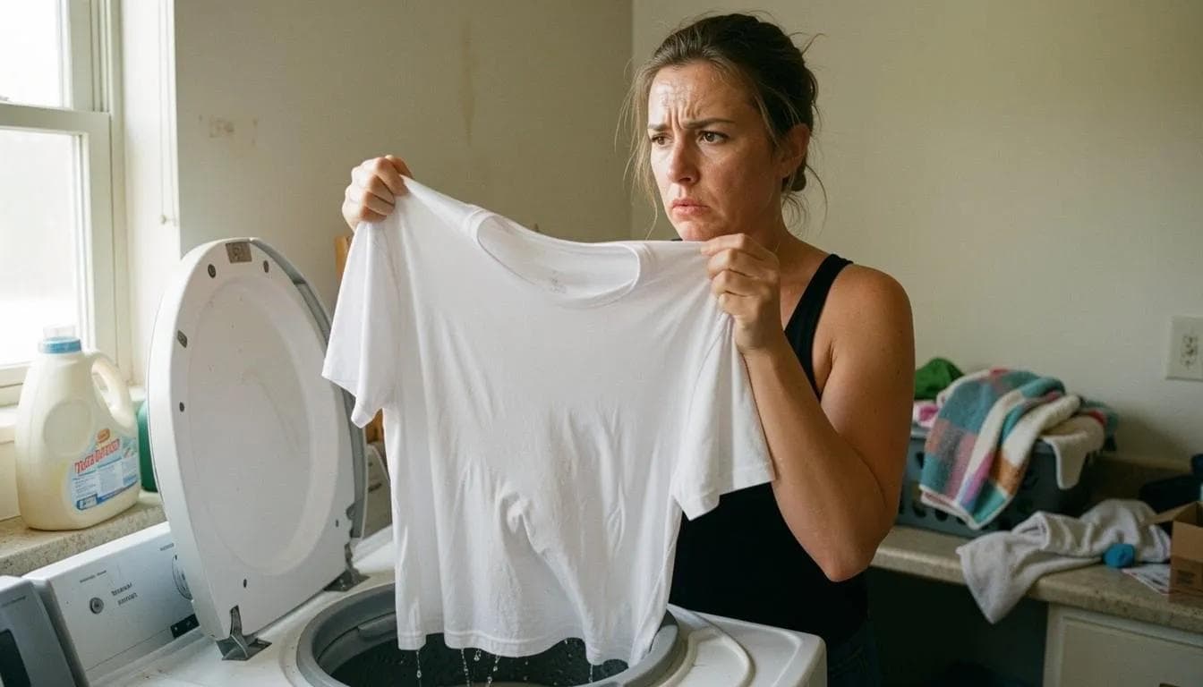 Why Your Clothes Come Out of the Washer Soaking Wet